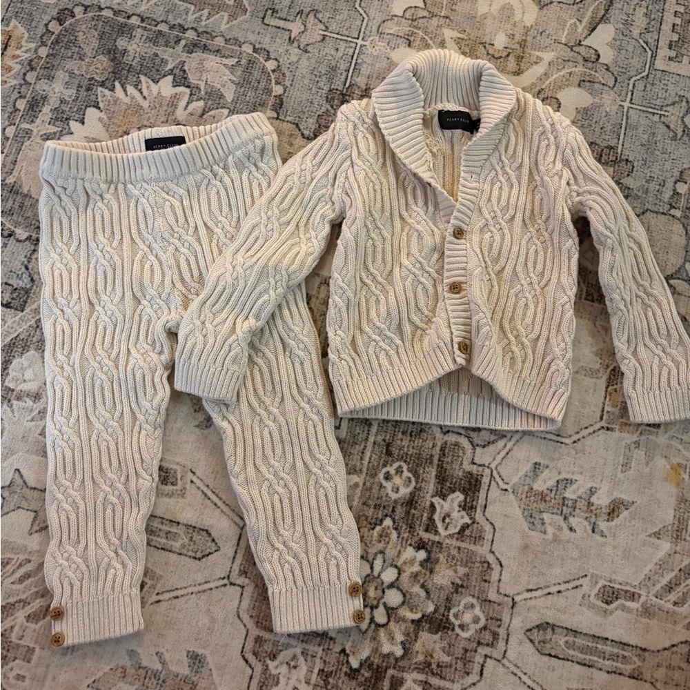 Perry Ellis Baby Girl Set